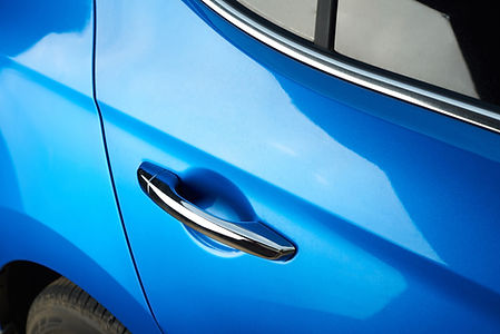 Gros plan d'une voiture