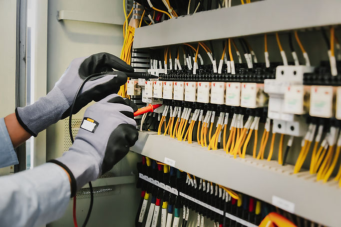 Installation de l'électricité