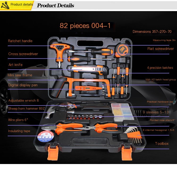 Miniatura: Car Fix Wrench & Accessories Set