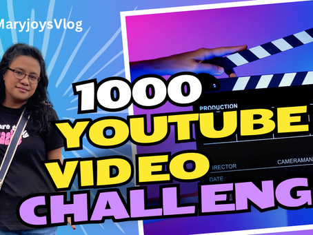 1000 YouTube Video Challenge