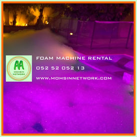 Foam Machine Rental 