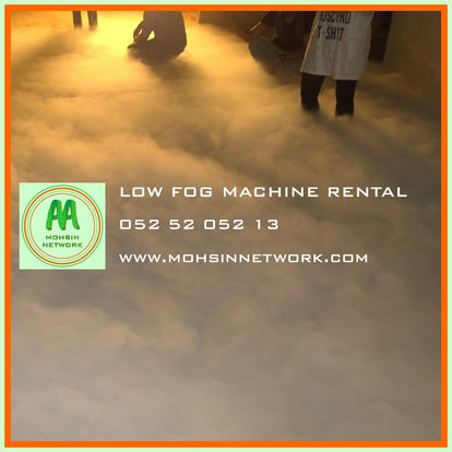 Low Fog Machine Rental