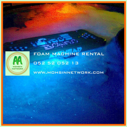 Foam Machine Rental 