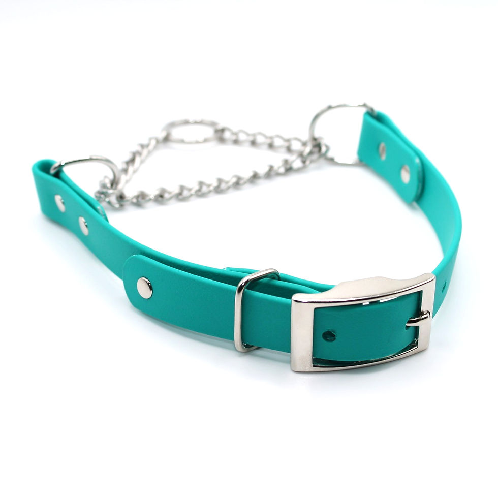 Thumbnail: BioThane® Adjustable Half Check/ Martingale Collar
