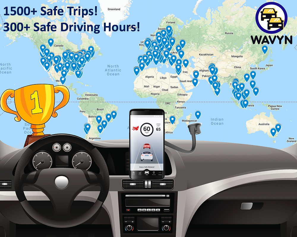 Wavyn first 1500 safe trips