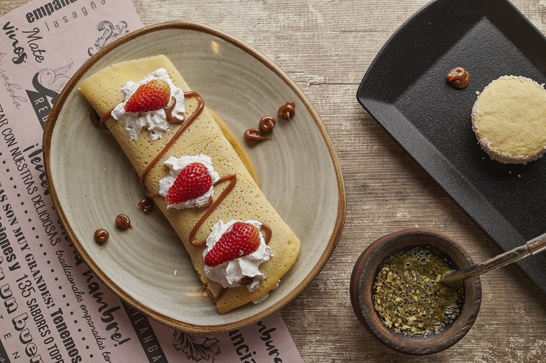 Arranged Food and Objects