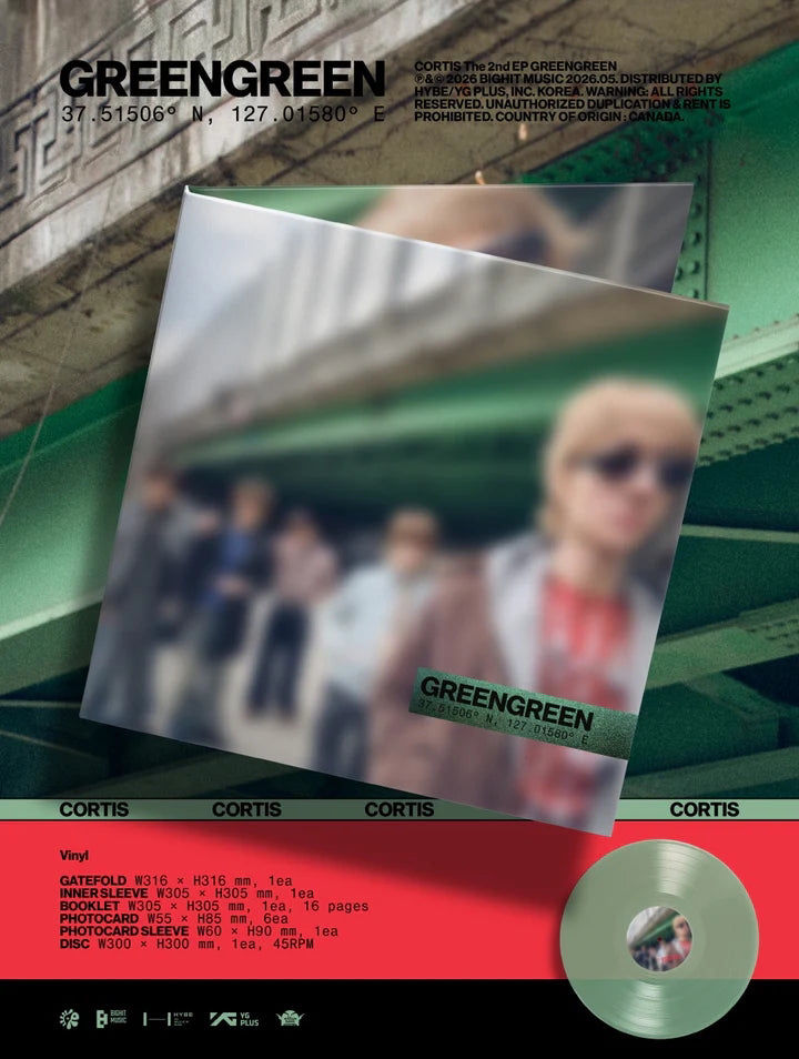 Thumbnail: [PRE-ORDER] CORTIS – GREENGREEN [Vinyl Version]
