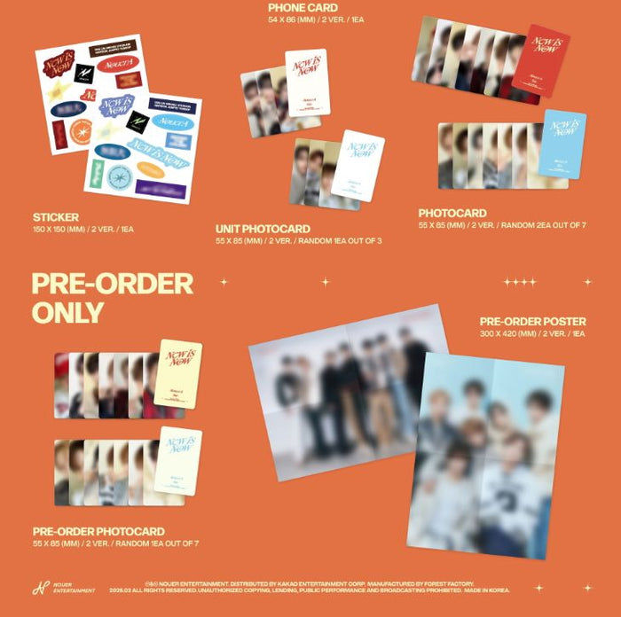 섬네일: Nouera - New Is Now 1st Mini Album