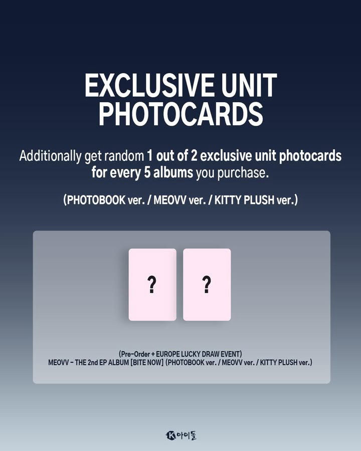 Thumbnail: [PRE-ORDER SIGNED EVENT] MEOVV – THE 2nd EP ALBUM [BITE NOW]