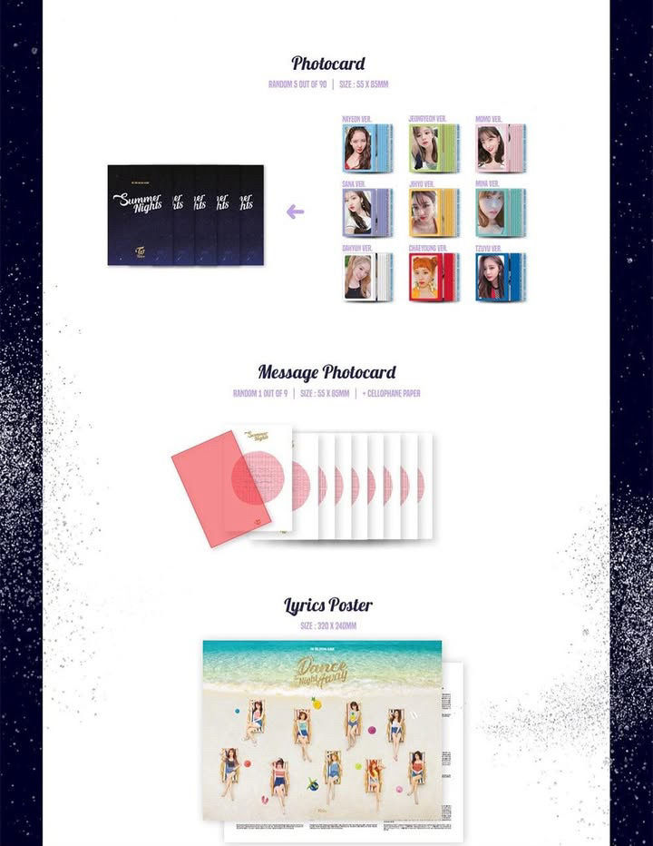 Thumbnail: TWICE – Summer Nights – Photobook Ver