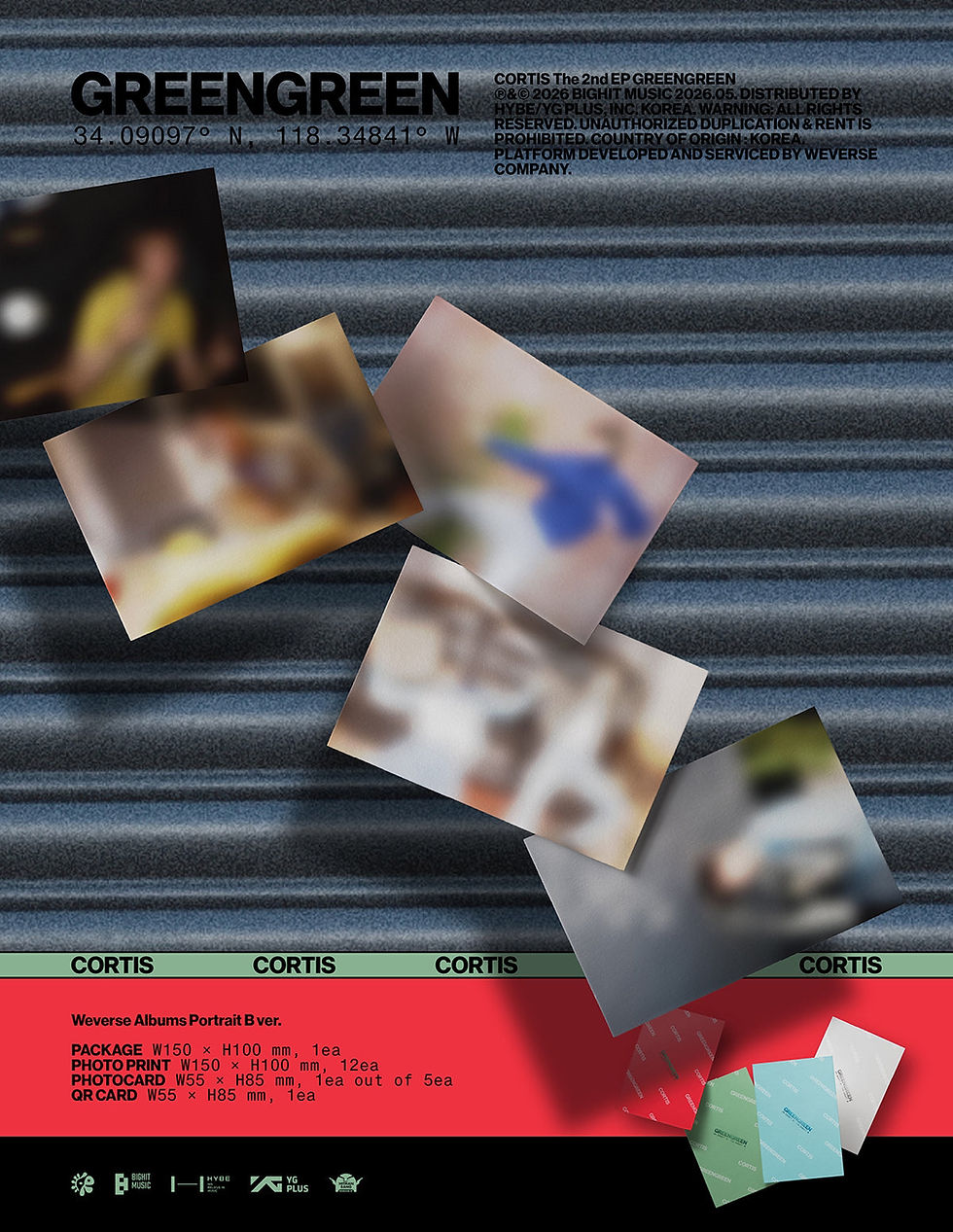 Thumbnail: [PRE-ORDER] CORTIS – GREENGREEN [Weverse album]