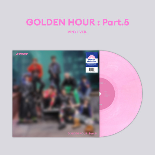 ATEEZ GOLDEN HOUR : Part.5 (VINYL VER) - hello82 POP-UP Exclusive
