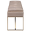 Thumbnail: TUFTED LEATHER BENCH