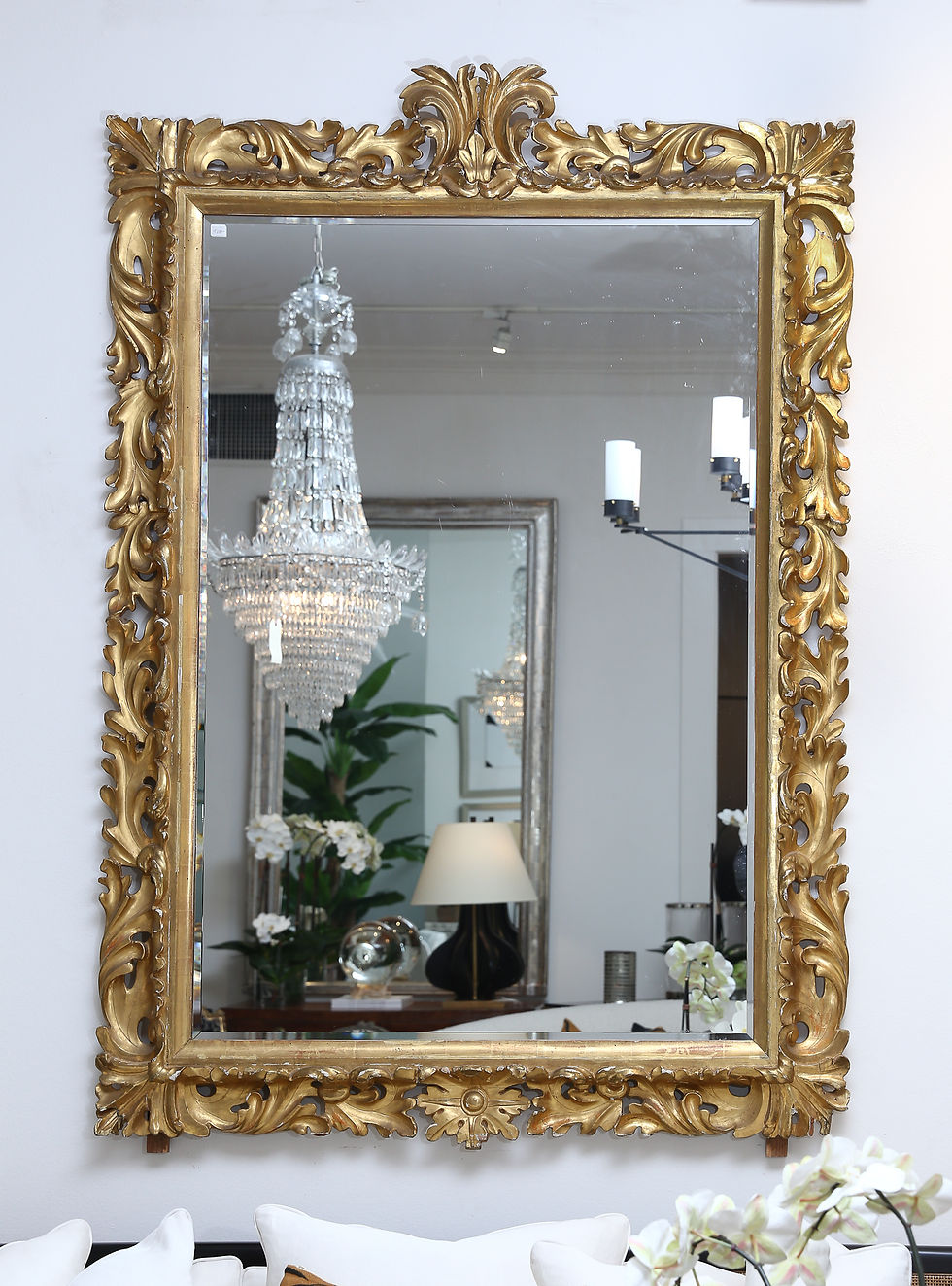 Thumbnail: GOLD GILDED MIRROR