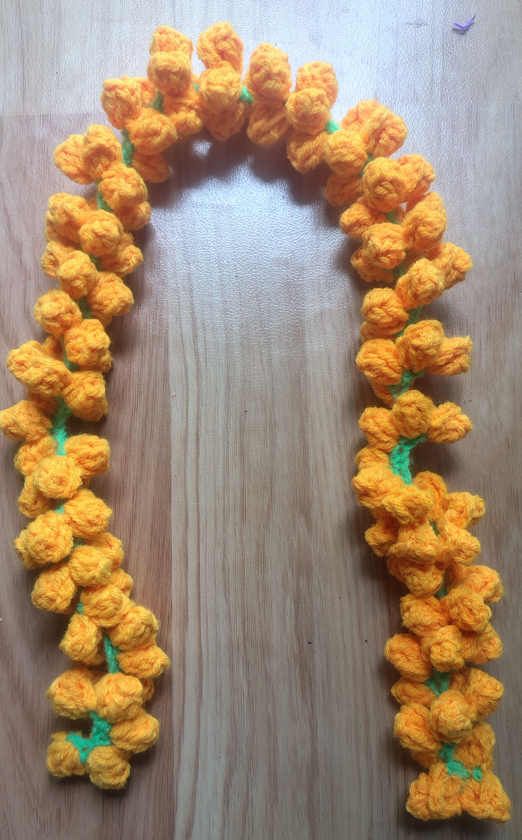 Bright yellow flower