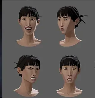 Mukuru Rig Mazu, animation rig puppet, Maya