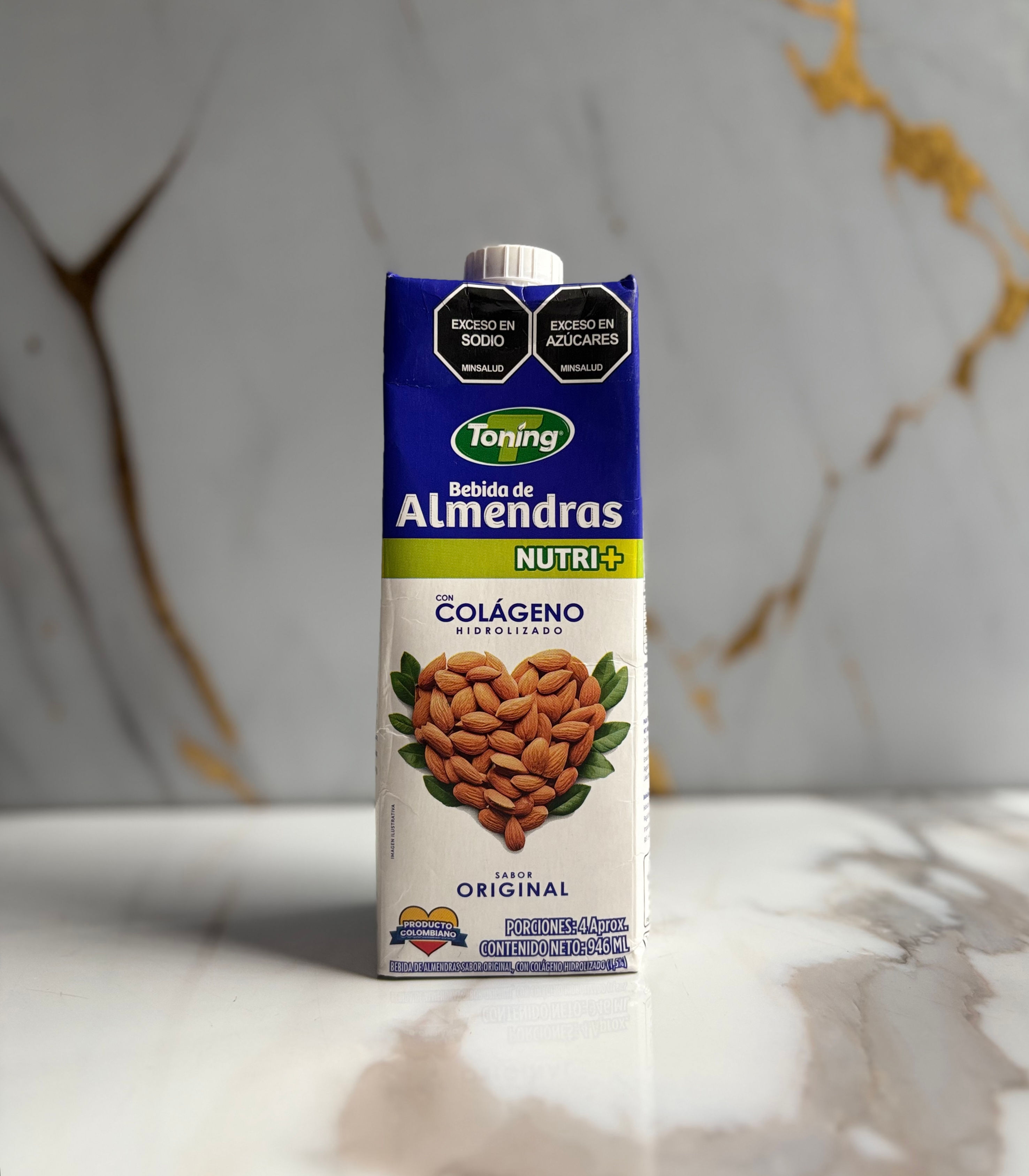 Bebida de Almendras X 946ml Toning
