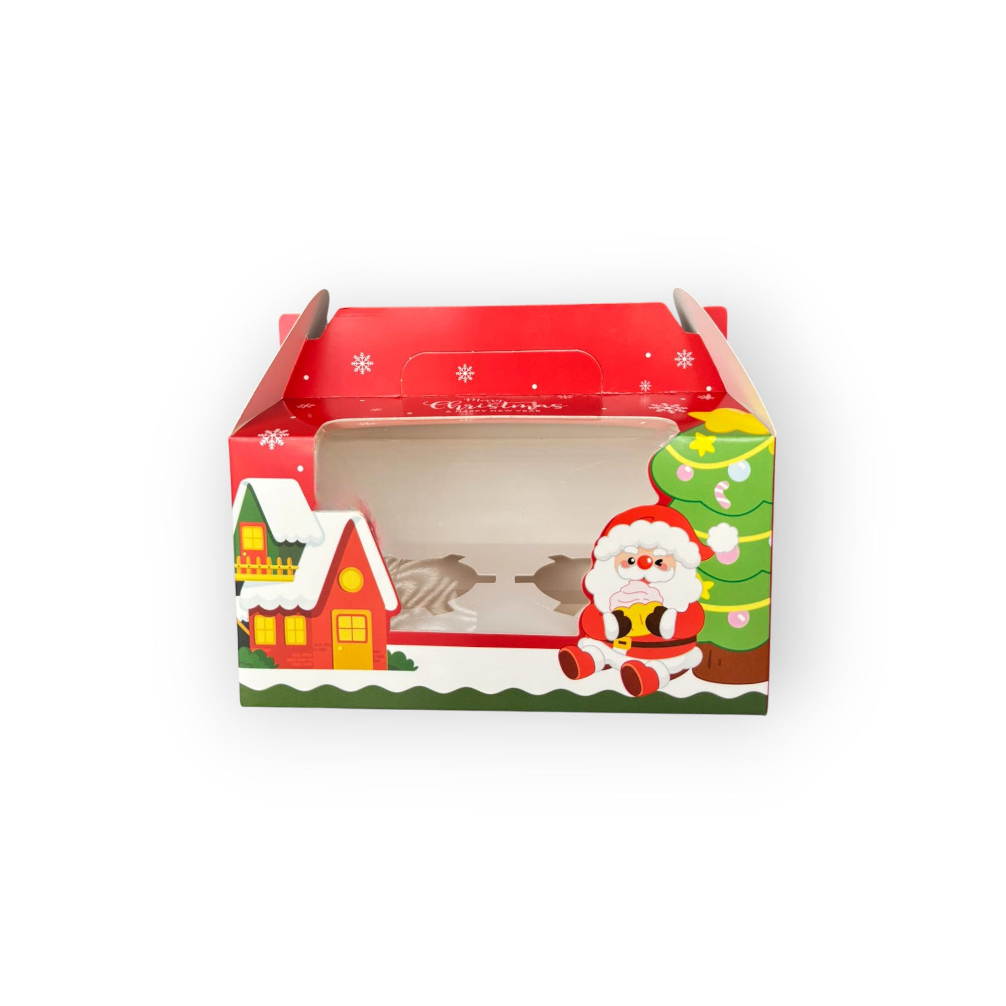 Caja C Cupcake 2 Cav Navideña