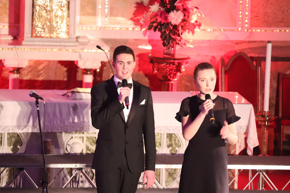 Cathal Gavin and Ciara Mullarkey