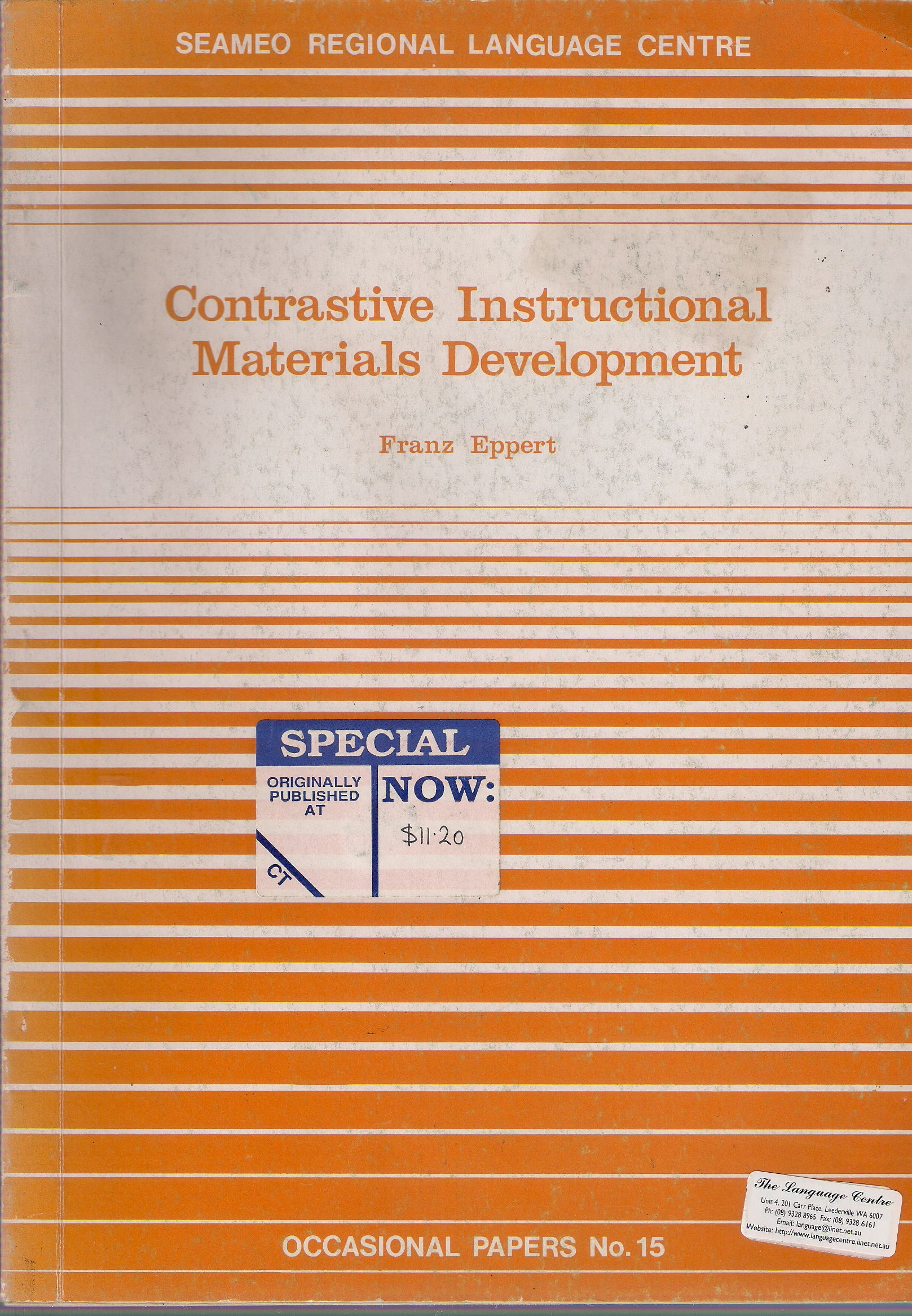 Contrastive Instructional Materials Development