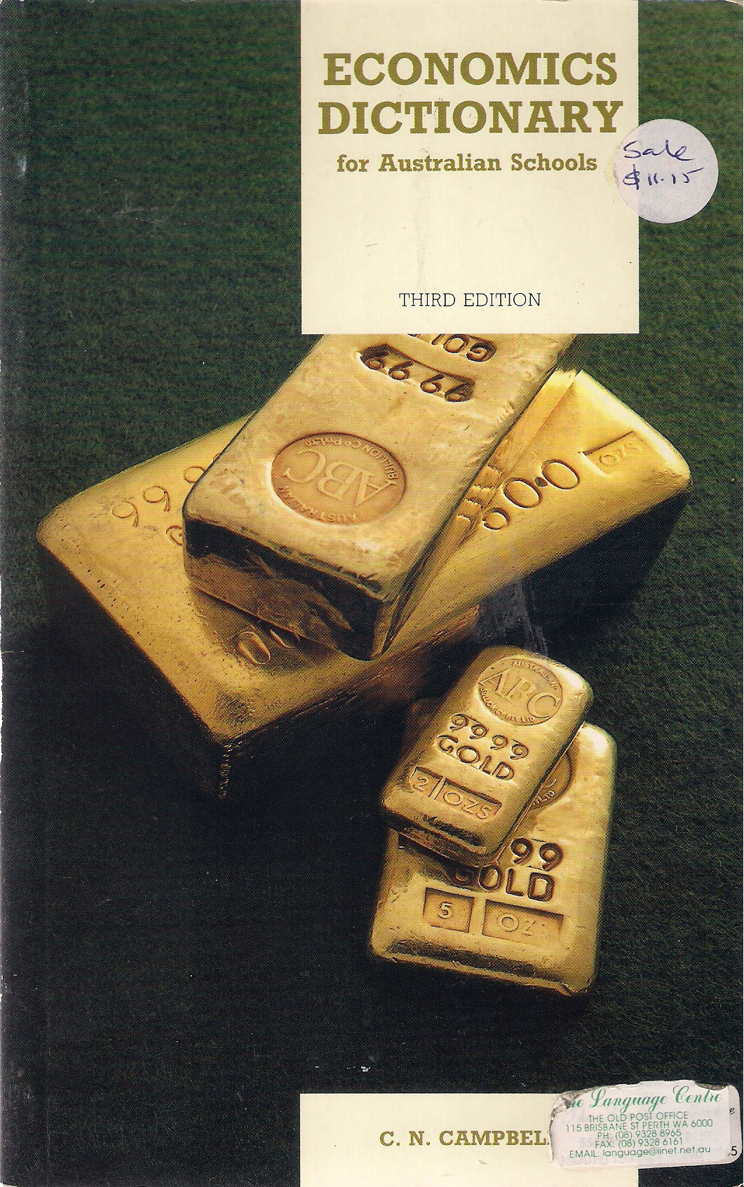 Economics Dictionary for Australian Schools