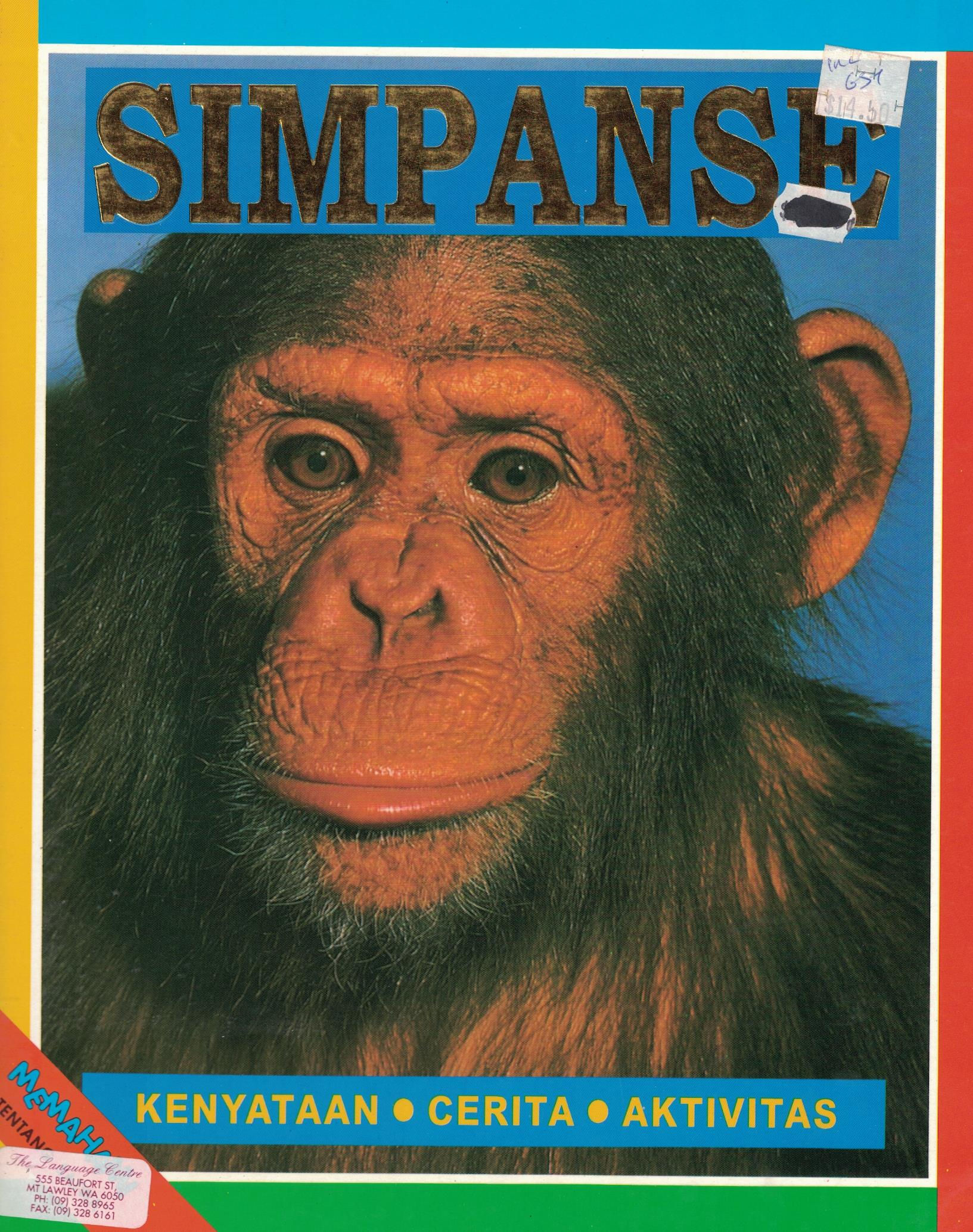 Simpanse - Kenyataan Cerita Aktivitas