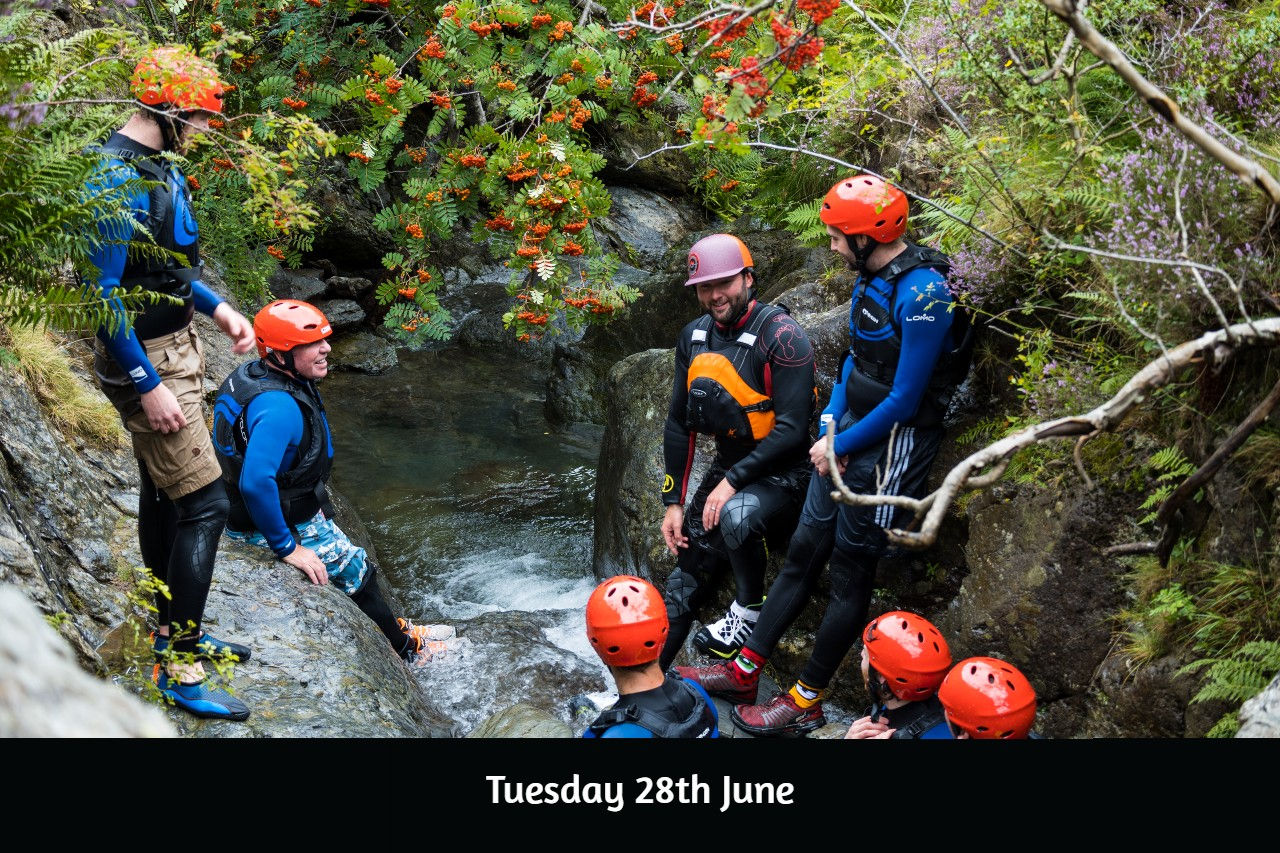 Ghyll Scrambling and Gorge Walking in the Lake District