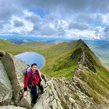 Helvellyn via Striding Edge
