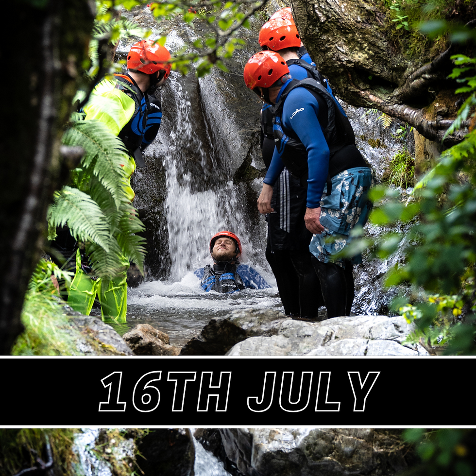 Ghyll Scrambling in the Lake District