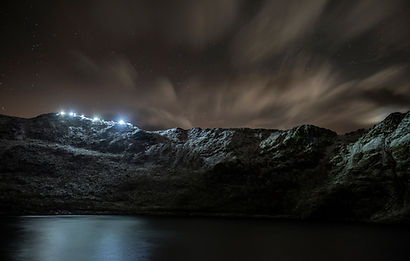 Striding Edge by Torchlight