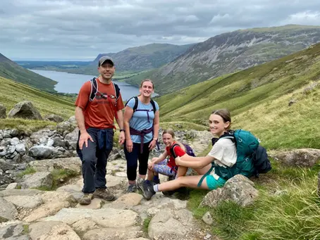 Scafell Pike from Wasdale Family Walk