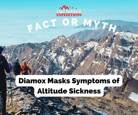 Fact or Myth - Diamox Masks Symptoms of Altitude Sickness