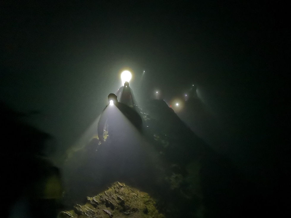 Helvellyn by Torchlight I Lakeland Mountain Guides