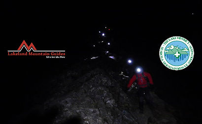 Striding Edge by Torchlight