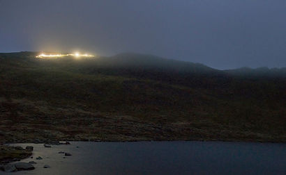 Striding Edge by Torchlight