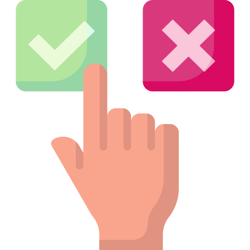 hand rating positive negative