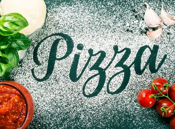 Pizza ingredients and craftsmanship
