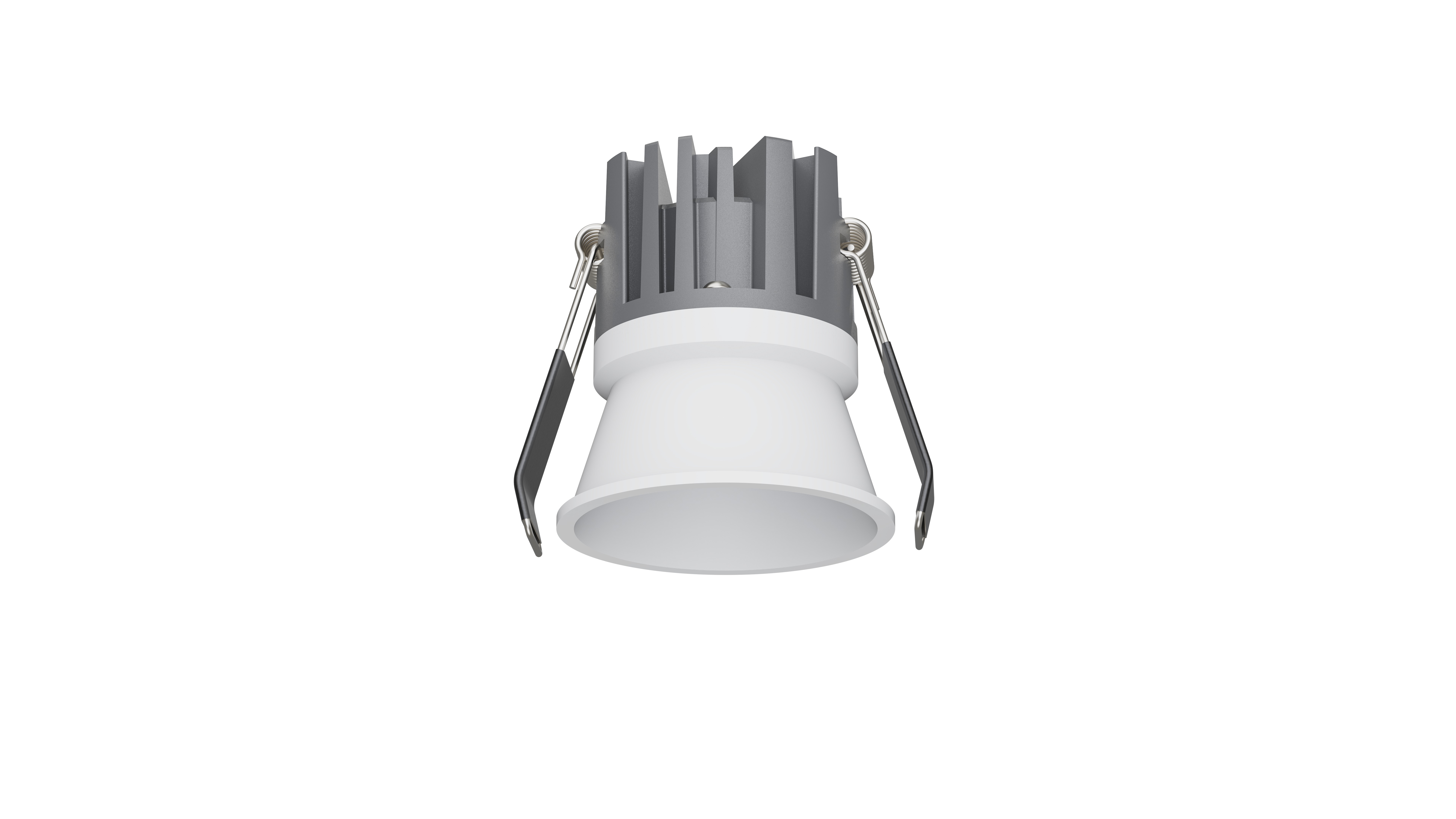 Lucea lunio LED-Deckeneinbaustrahler in Weiß