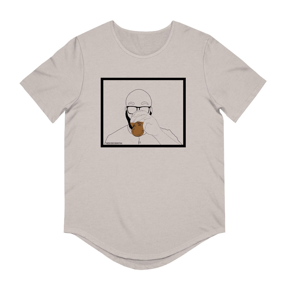 Thumbnail: Men's Jersey Curved Hem Tee
