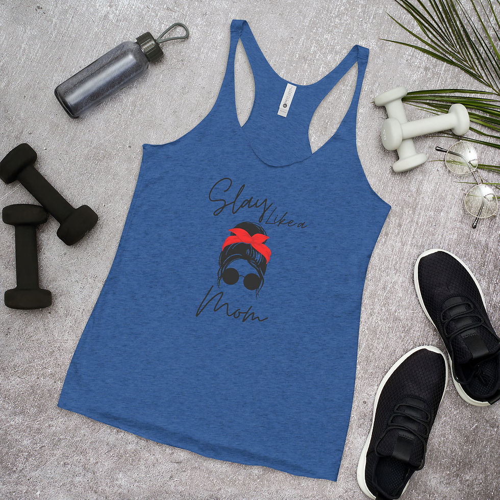Thumbnail: Slay Like a Mom Women's Racerback Tank