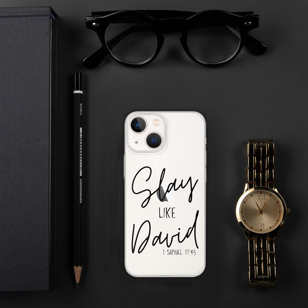 Thumbnail: Slay Like David iPhone Case