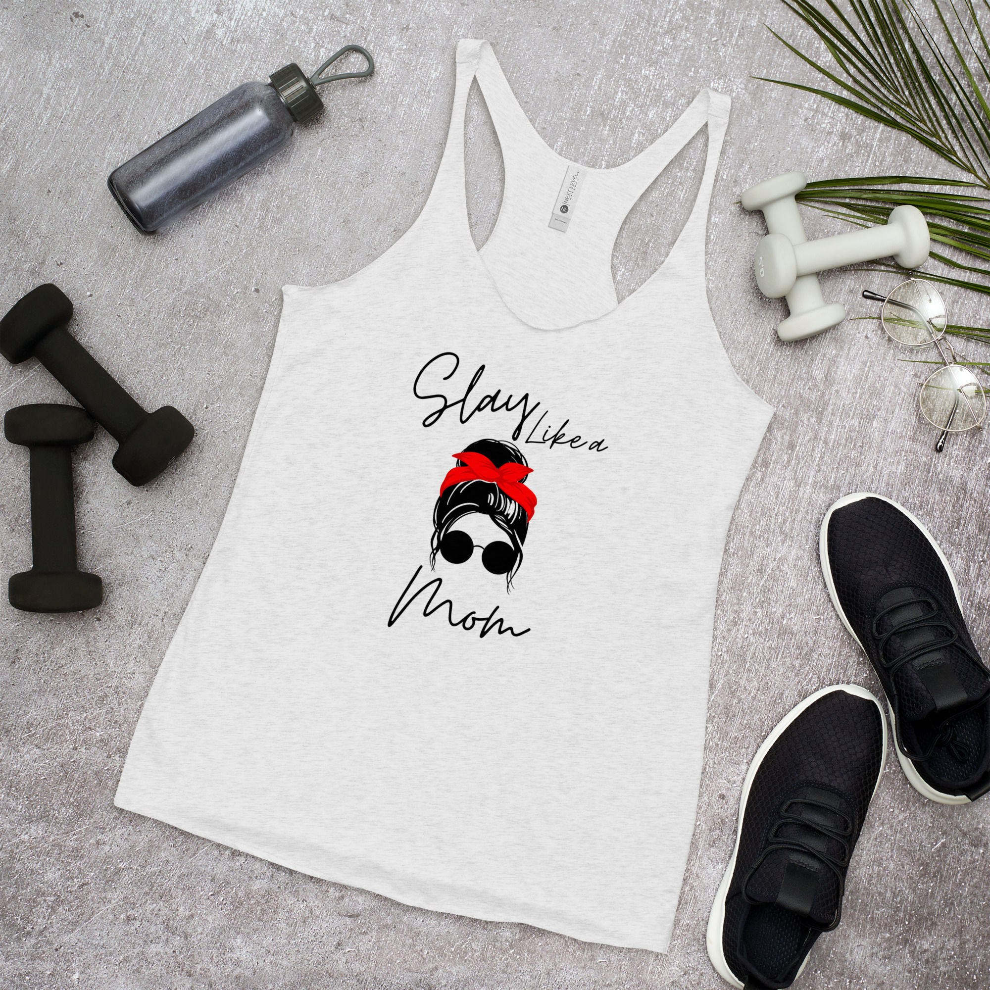 Slay Like a Mom Women's Racerback Tank