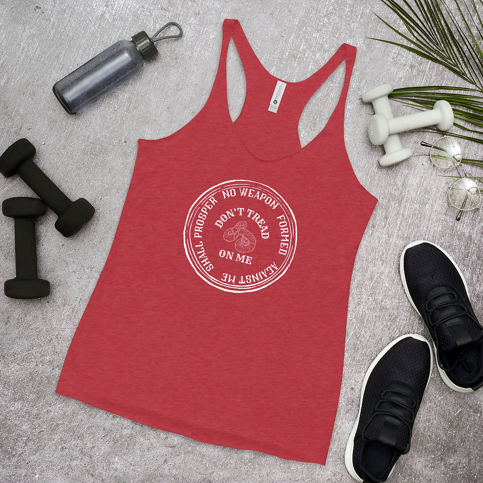 Thumbnail: Don't Tread On Me Women's Racerback Tank