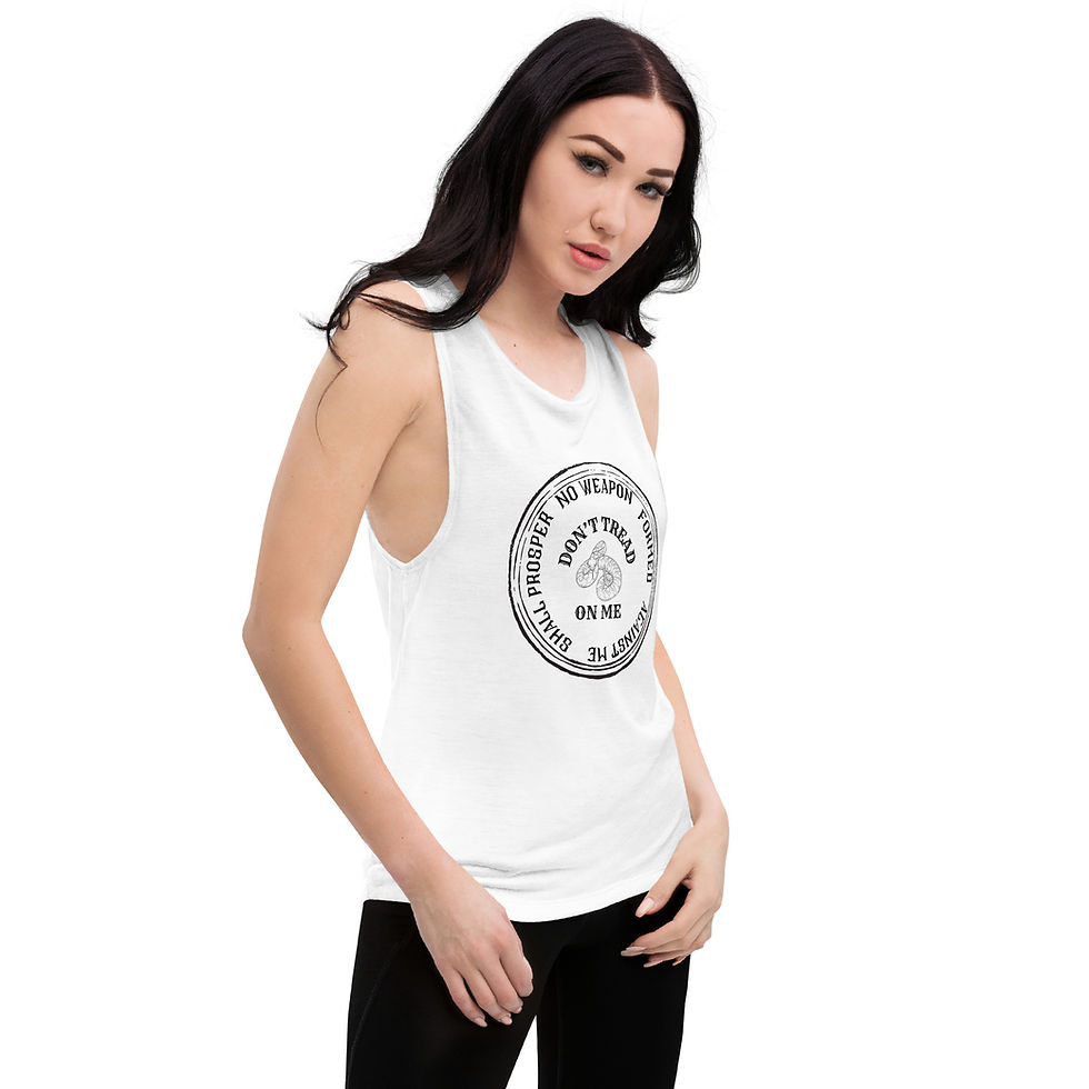 Thumbnail: Don't Tread On Me Ladies’ Muscle Tank