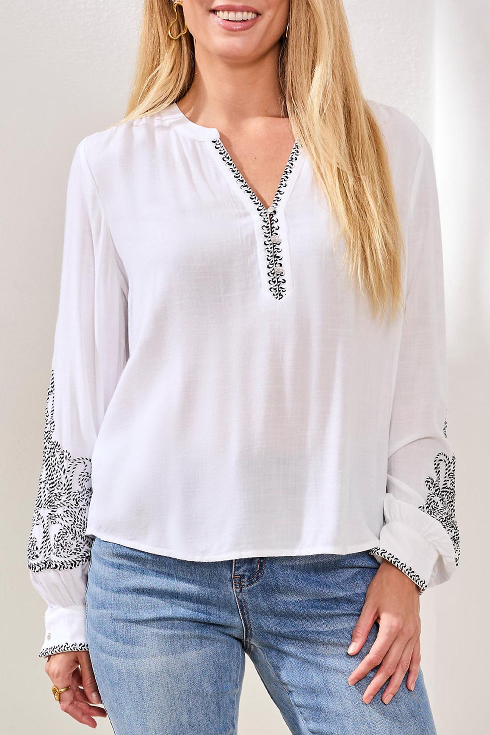 Miniature : 723114 BLOUSE BORDÉE