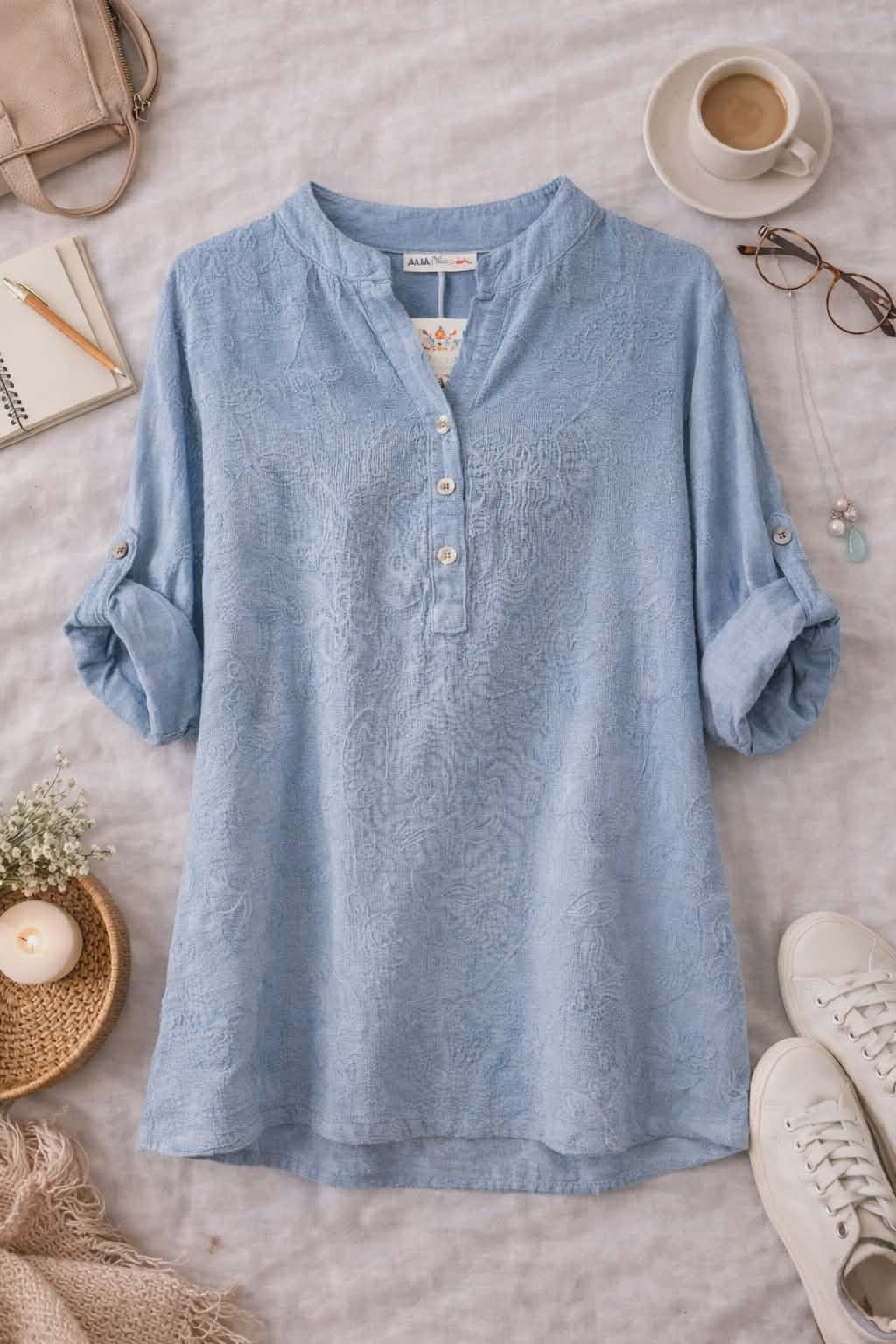302601J BLOUSE BRODÉE
