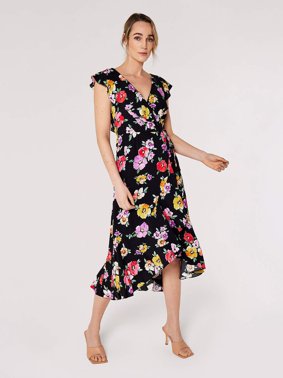 665671 ROBE FLORAL