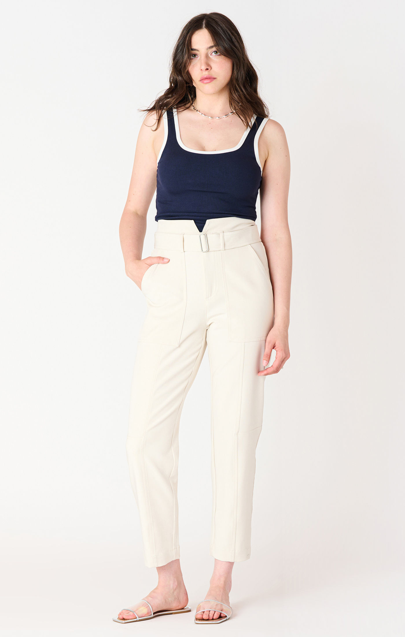 402701T PANTALON CEINTURE