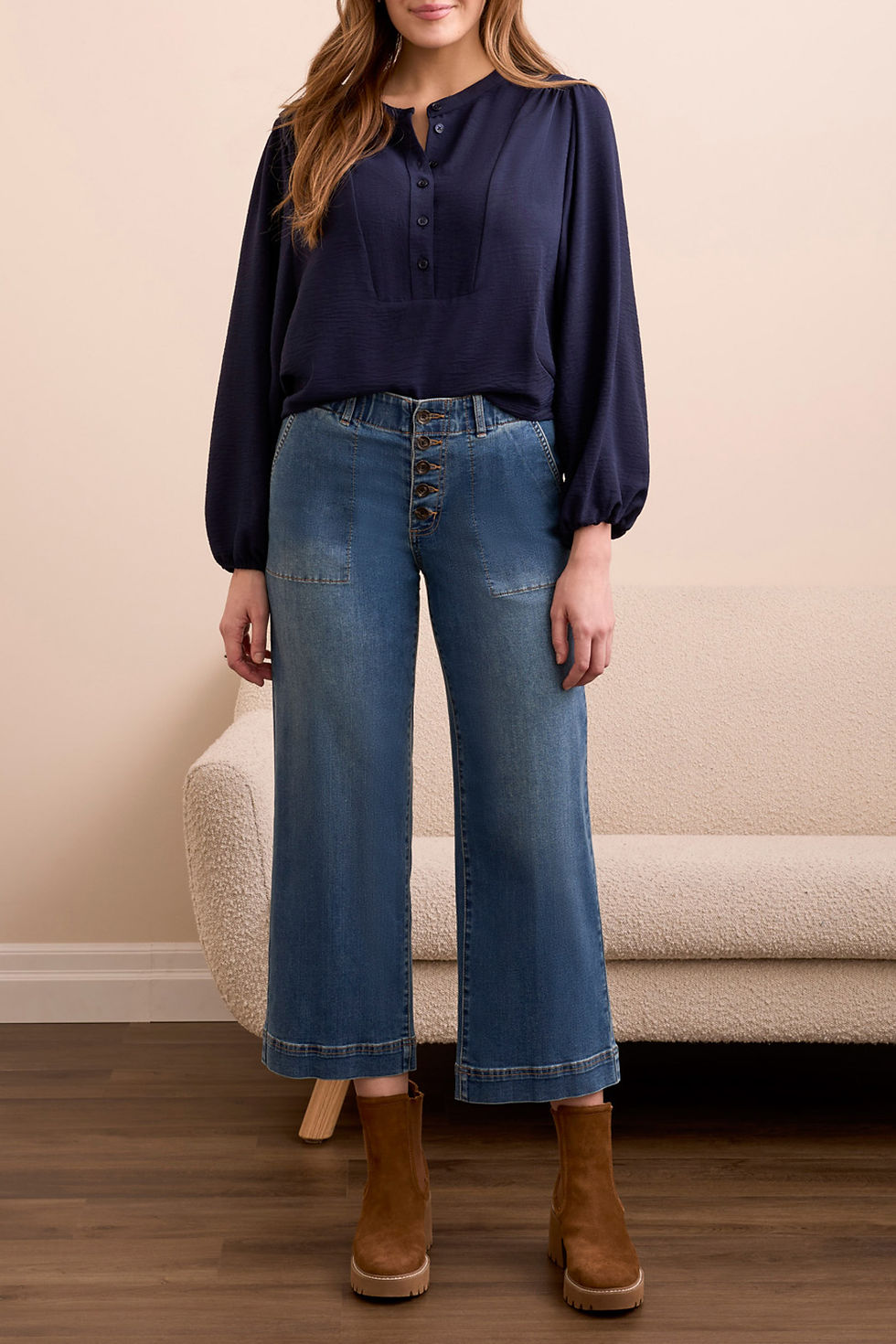 Miniature : 725896 JEANS BOUTONS