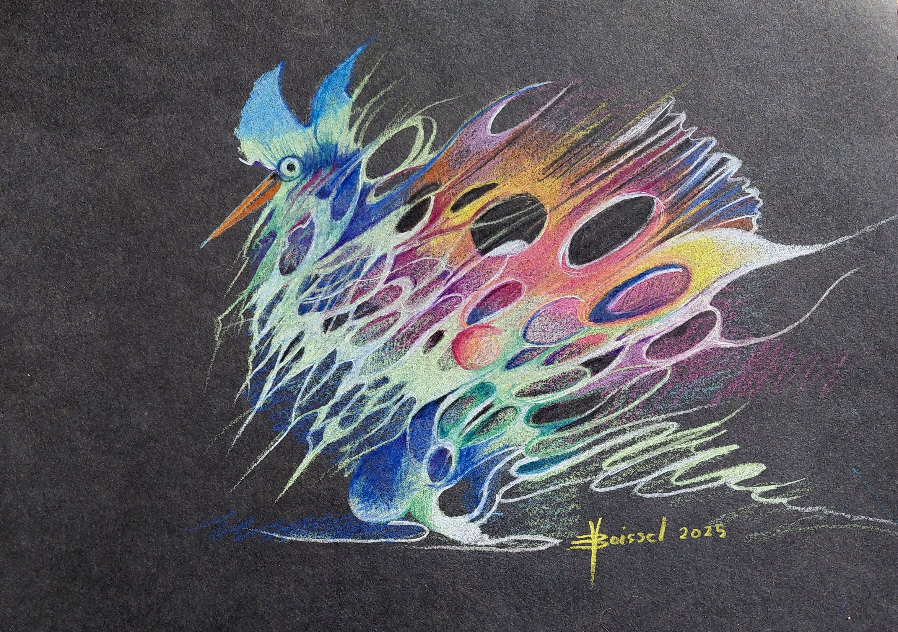 Oiseau de feu - format A4